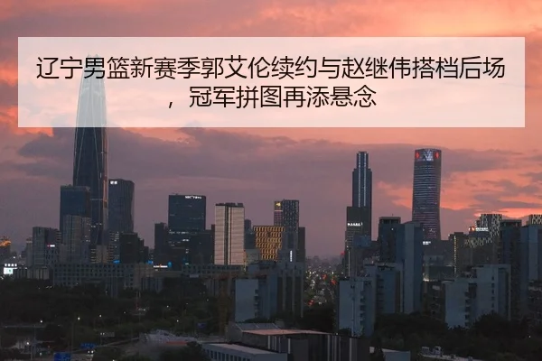 辽宁男篮新赛季郭艾伦续约与赵继伟搭档后场，冠军拼图再添悬念